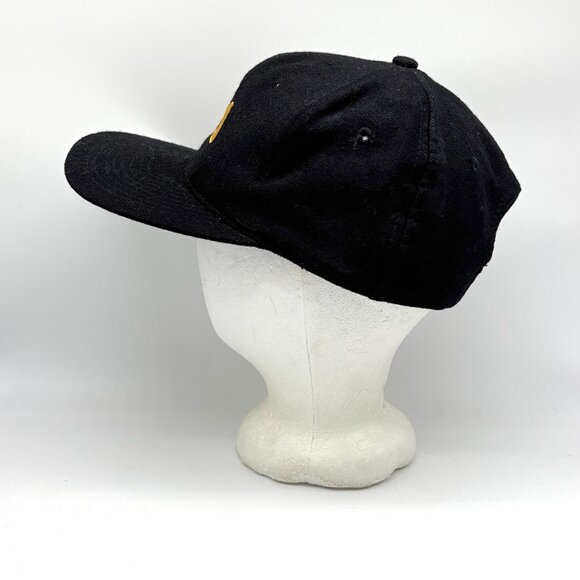Vintage Fila Snapback Wool Hat Black Embriodered Retro Adjustable - Picture 5 of 8